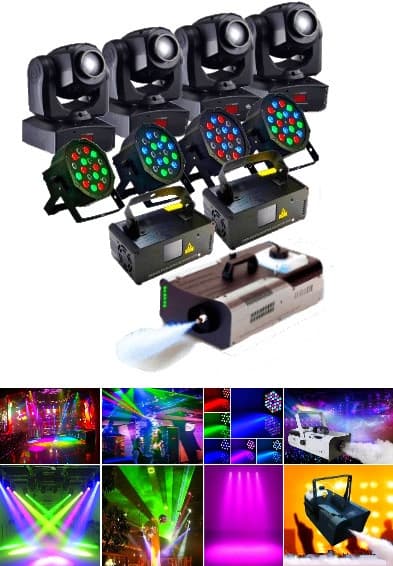 Световое оборудование для дискотек, цветомузыка, светомузыка купить недорого в 2025 году